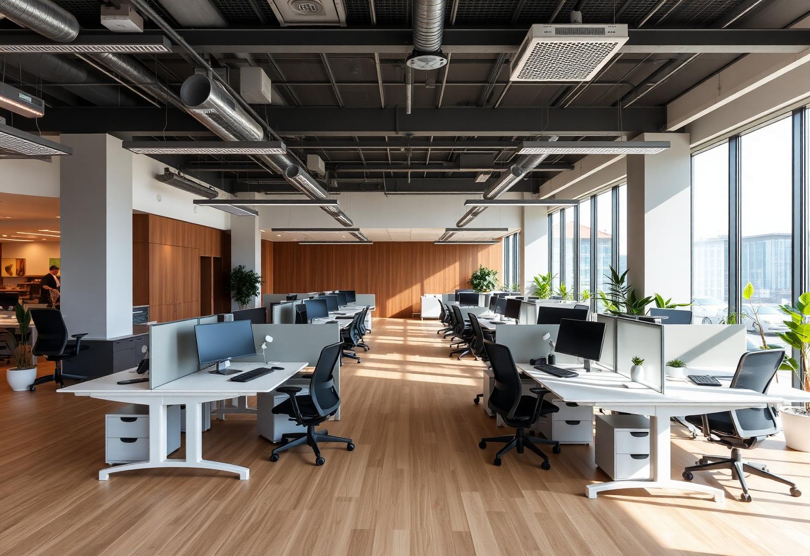 Premium open-plan corporate workspace